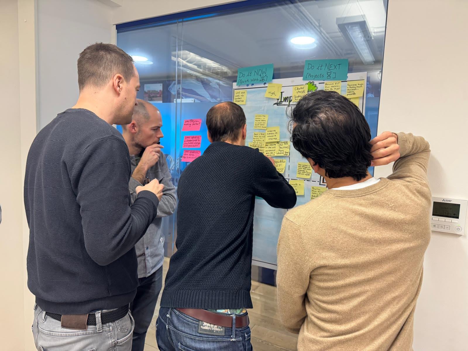 Facilitation workshop in action